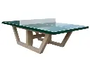 TABLE DE PING PONG PONGA BETON GRAVILLONS LAVES/PLATEAU VERT