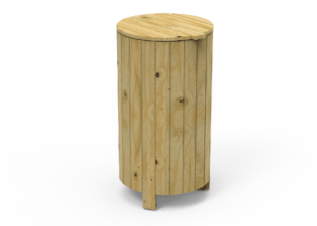 [PA639T] Corbeille RÚSTICA 90 litros