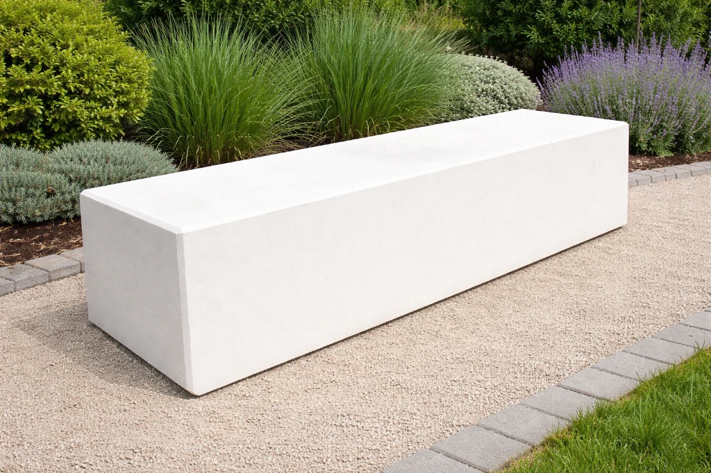 Banc béton démoulage différé 50x50