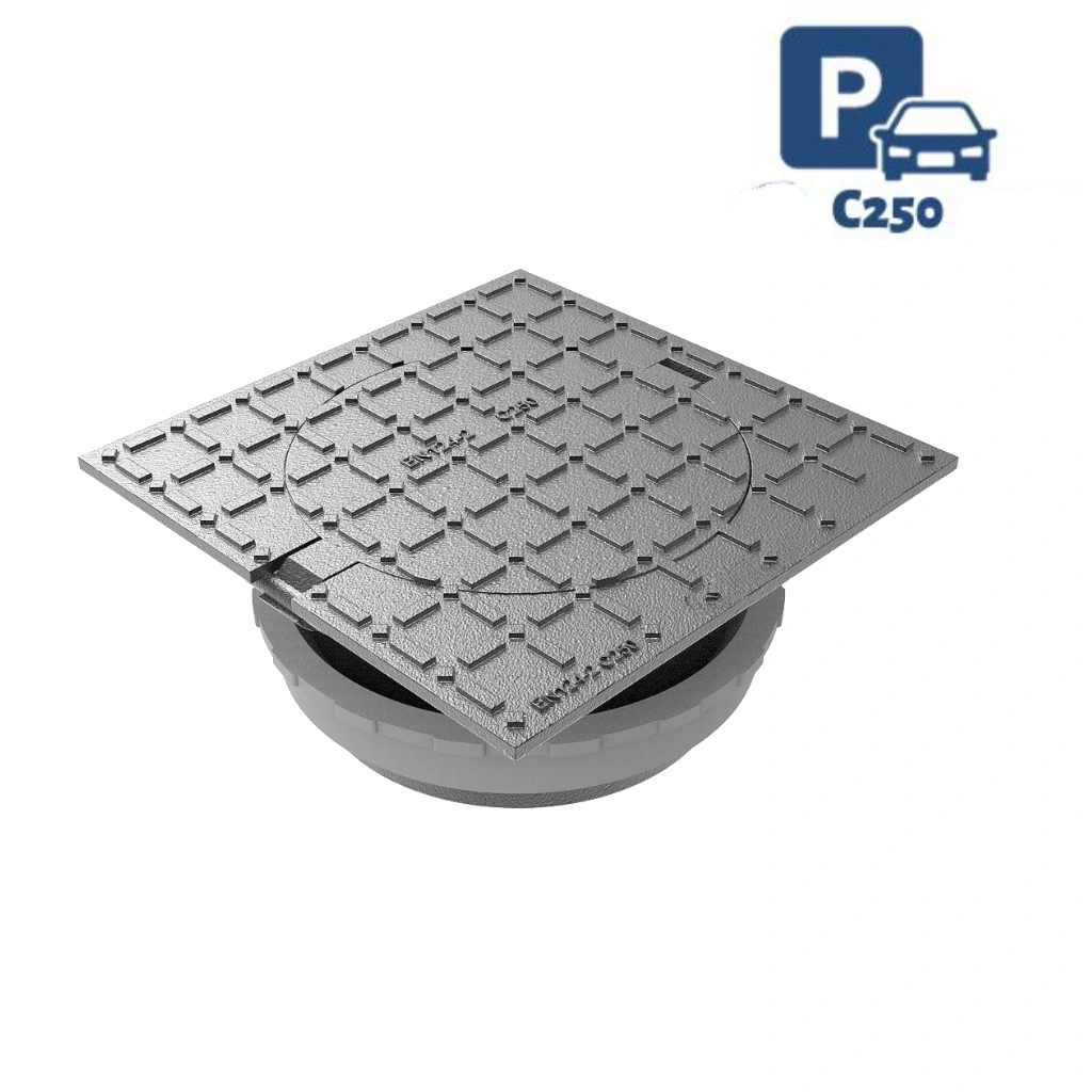 Tabouret de branchement EU/EP C250 (360x360x185 PVC315)