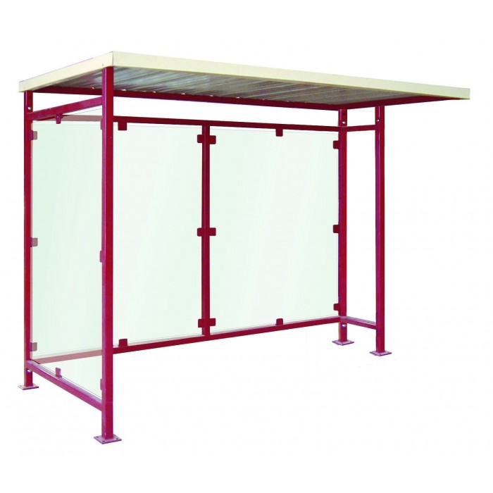 ABRI BUS PISE LONGUEUR 300 CM (VERT RAL 6005)